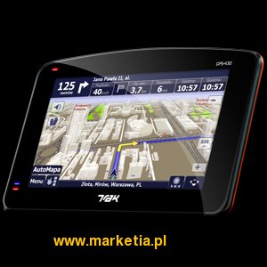 Nawigacja Track Electronics GPS-430BTA bez mapy