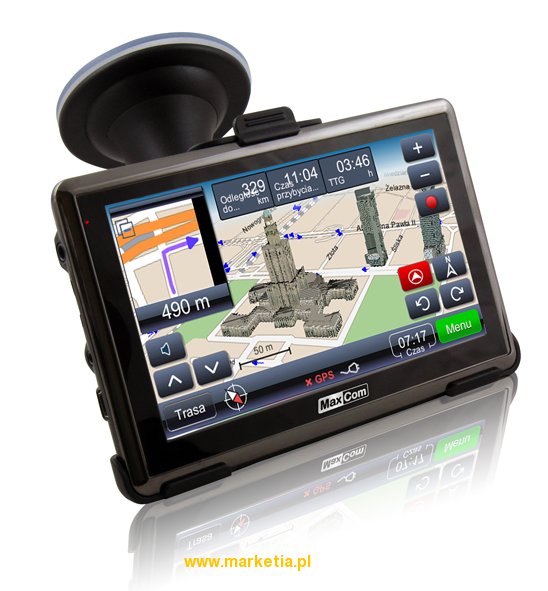 Nawigacja MAXCOM GPS 501 bez mapy